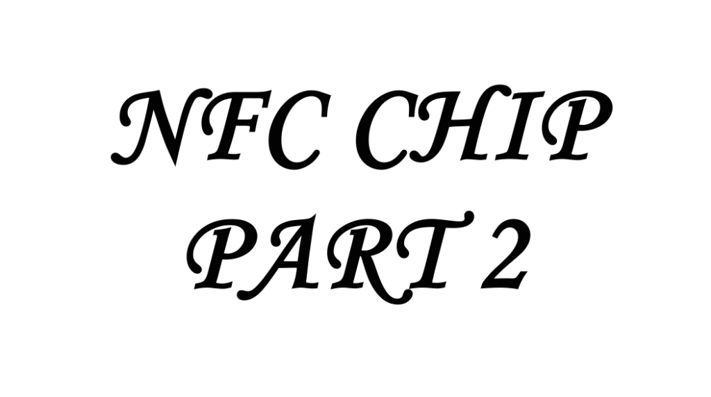 Scan NFC Chip in Garments